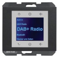 Berker 29847006 Radio Touch Unterputz DAB+K.x anthrazit matt