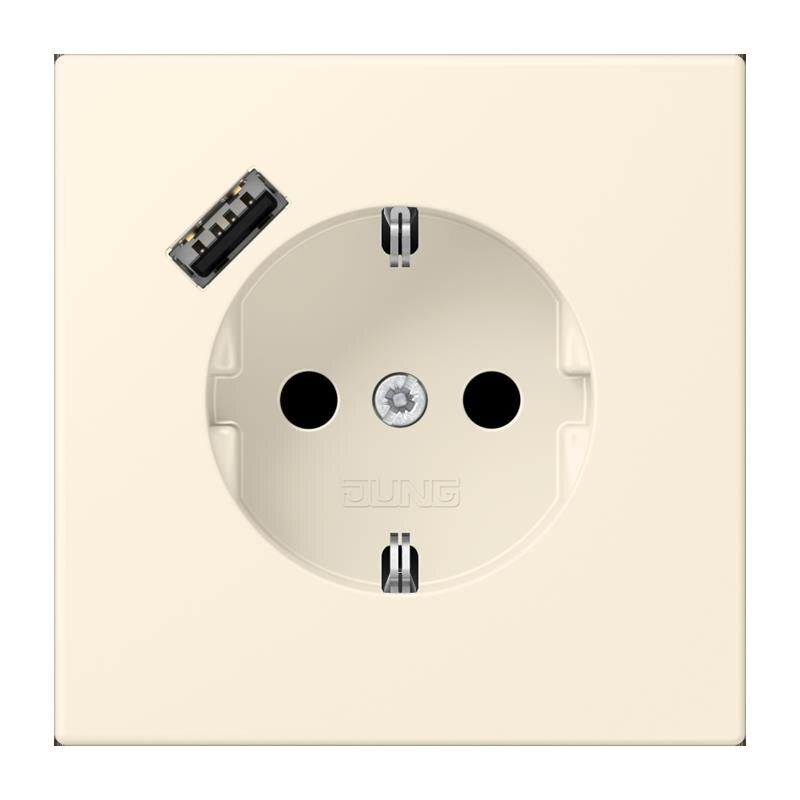 Jung Jung LC1520-18A245 SCHUKO-Steckdose mit USB Typ A LC4320B