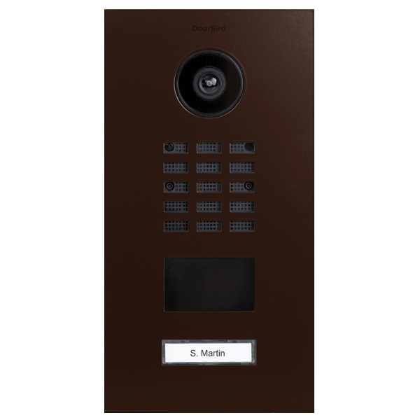 Doorbird DoorBird D2101V IP Video Türsprechanlage – RAL 8016