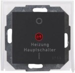 Kopp 699715089 ATHENIS Heizungshauptschalter mit Aufdruck