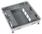 Legrand 088025 Gerätebox mit Teppichrand 16Module vertikal