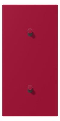 Jung LC12-20R0229 Abdeckung mit Kipphebel "Zylinder" 2x1 Kipphebel senkrecht LS 1912 rou