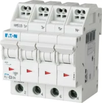 Eaton (Installation) Leitungsschutzschalter 3 A, 3-polig+N, Steckklemme C PLI-C3/3N