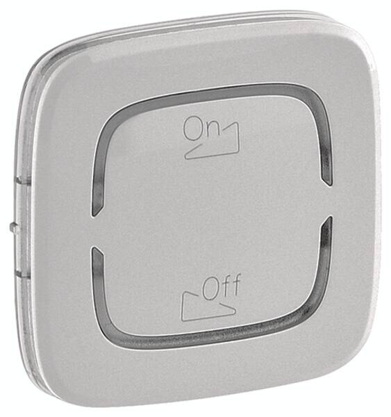 Legrand Legrand 755433 Wippe BUS/SCS mit Symbol Dimmer 2M Valena Allure Aluminium