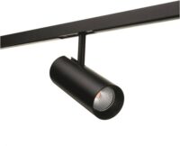 SG LEUCHTEN LED-Schienenstrahler 17W dimmbar ZIP TUBE MINI 320612 Konverter 1-10V 1LED schwarz