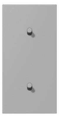 Jung LC12-20R0204 Abdeckung mit Kipphebel "Zylinder" 2x1 Kipphebel senkrecht LS 1912 gri
