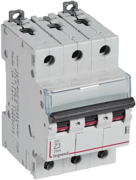Legrand Legrand 409920 DX3 LS-Schalter Z 3A 3-polig 25kA 400VAC 3TE