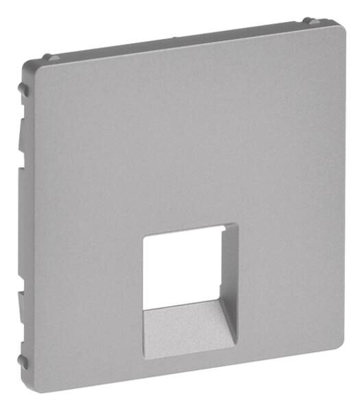 Legrand Legrand 755412 Abdeckung RJ11/RJ45 1-fach Valena Life Aluminium