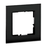 Legrand 766111 SEANO Natura 1-fach Rahmen aus Echtmaterial Farbausführung Black