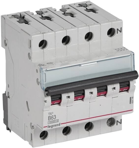 Legrand 404146 TX3 LS-Schalter B 63A 3-polig+N 10kA 400VAC 4TE