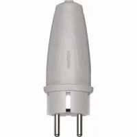 Bild vom Produkt: Merten PVC-SCHUKO-Stecker grau 16A AC 250V 125463