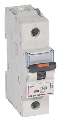 Legrand 409811 DX3 LS-Schalter D 40A 1-polig 25kA 230/400VAC 1,5TE