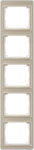 Jung Rahmen 5-fach gold brz senkrecht SL 585 GB