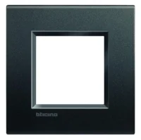 BTicino LNA4802AR LivingLight Abdeckrahmen 1-fach 2M Anthrazit