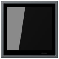 Jung LC 459 D1 S202 KNX Raumcontroller LS TOUCH Serie LS gris foncé 31