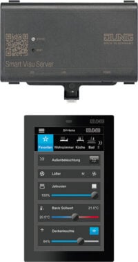 Jung SV-Server Set Smart Control 5" SV-S-SC 5 SW