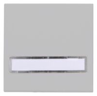 Kopp 492034002 HK07-Flächenwippe mit Beschriftungsfeld Farbe:grau matt