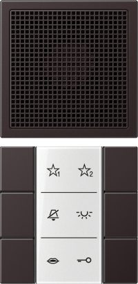 Jung Audio-Innenstation BSF+Folie+Kabel SI AI AL 6 D