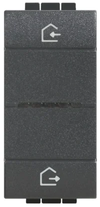 Bticino LN4570CWI Masterswitch 1-modulig für LivingLight with Netatmo ohne Wippe