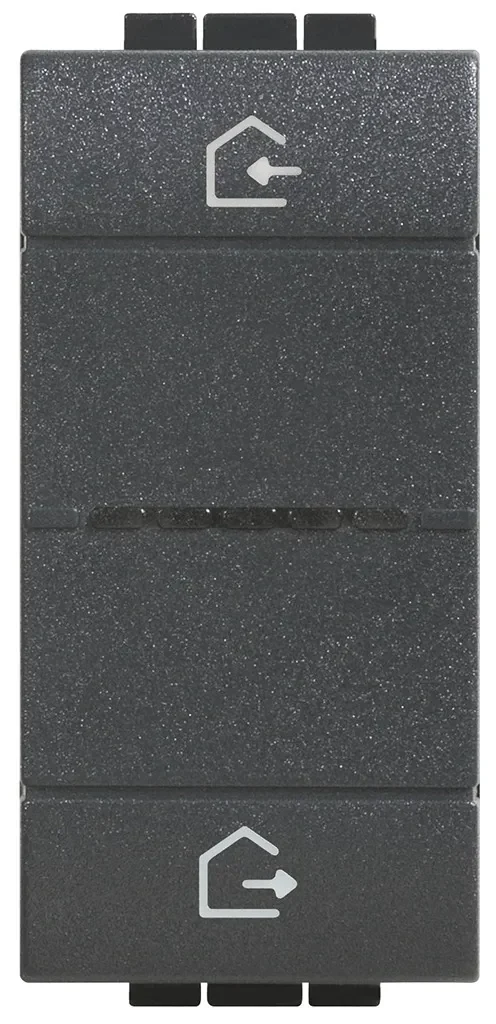 Legrand Bticino LN4570CWI Masterswitch 1-modulig für LivingLight with Netatmo ohne Wippe