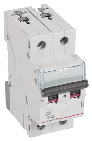 Legrand Legrand 404199 TX3 LS-Schalter C 3A 2-polig 10kA 400VAC 2TE