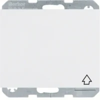 Berker SCHUKO-Steckdose pws mit Klappdeckel 47517109