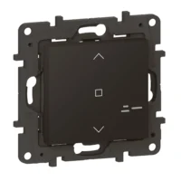 Legrand 863843 Niloe Step with Netatmo Wandsender Rollladen Schwarz