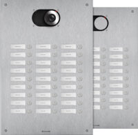 Comelit Group Frontplatte Switch 27 Teiln. 3-reih V4A IX0327