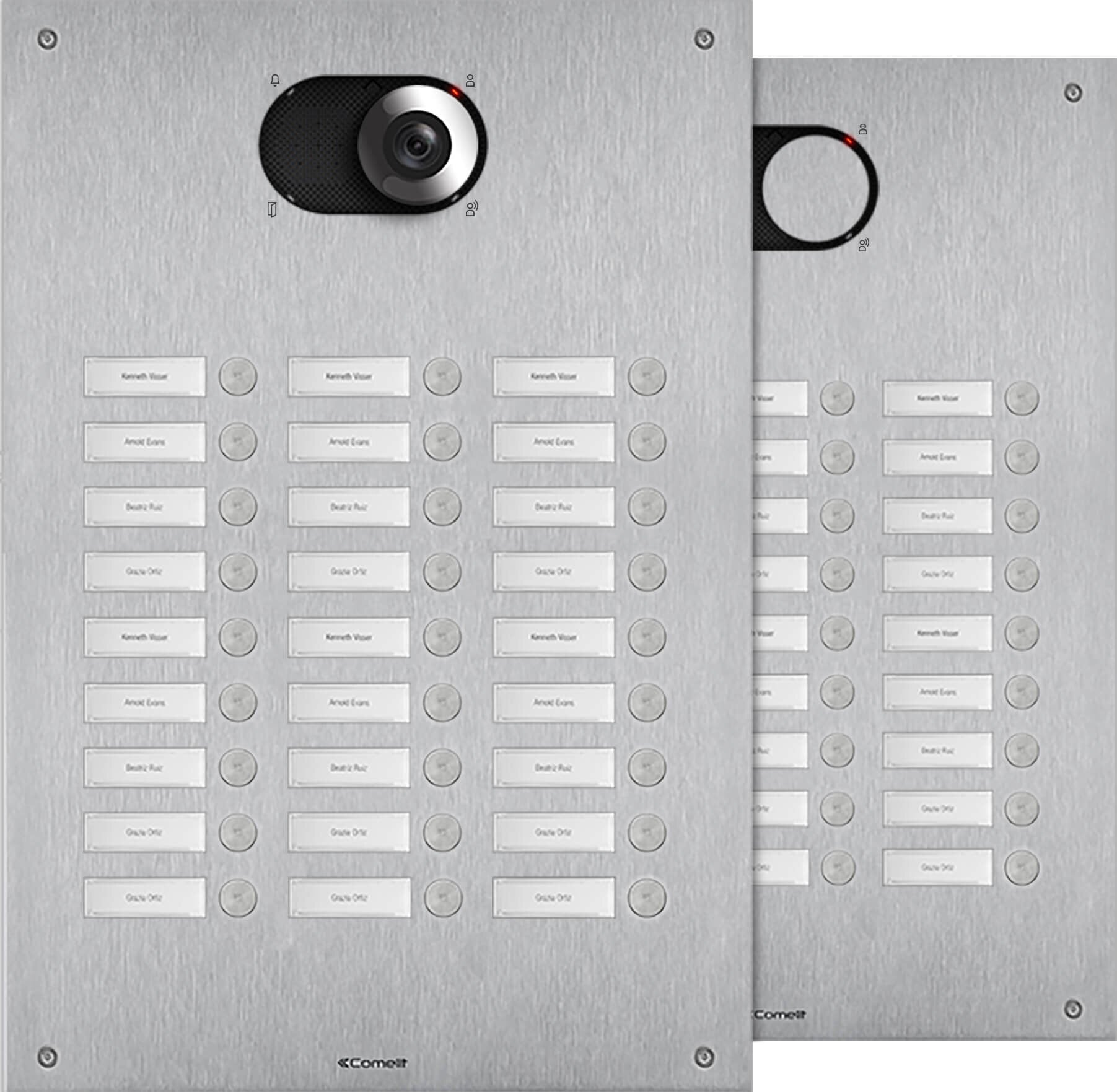 Comelit Comelit Group Frontplatte Switch 27 Teiln. 3-reih V4A IX0327