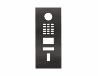 DoorBird D2101FV Fingerprint 50/D2101FV EKEY Frontblende – Titan-Optik (PVD)