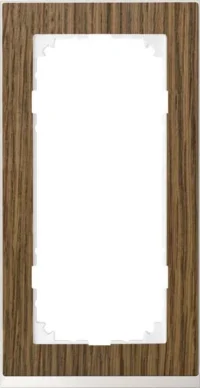 Merten Decor-Rahmen 2-fach Eiche/aktivweiß MEG4025-3674