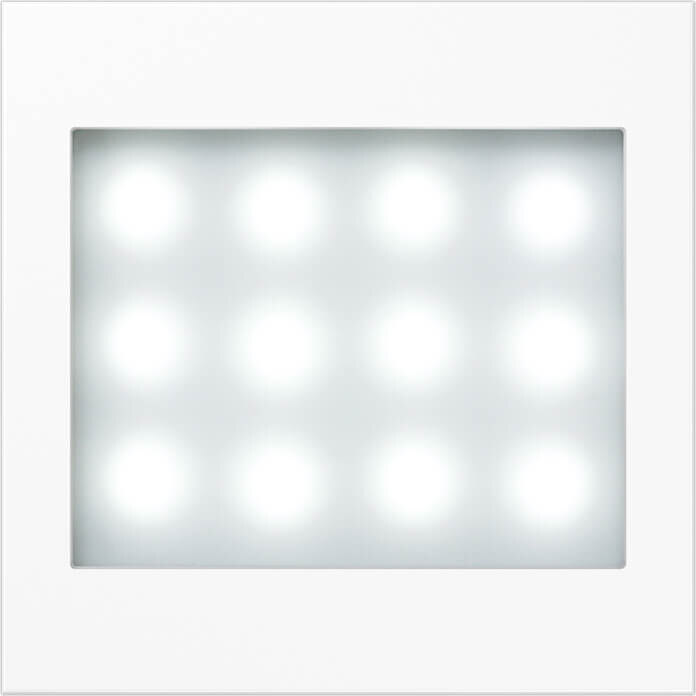 Jung Jung LED-Leselicht alpinweiß lackiertes Aluminium LS 539 WW LED LW-12