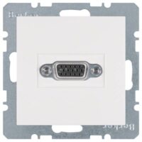 Berker 3315401909 VGA Steckdose S.1/B.3/B.7 polarweiß matt