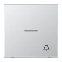 Jung Wippe Symbol KLINGEL alu für Taster AL 2990 KO5K