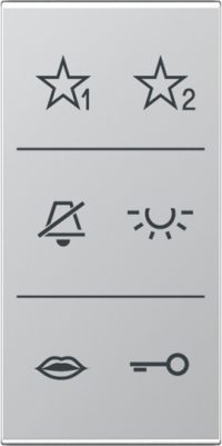 Jung Design-Cover Audio Symbole bruchs SI A6 A DC AL