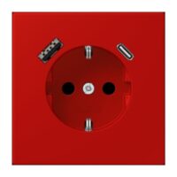Jung LC1520-15CA227 SCHUKO-Steckdose mit USB Typ AC LC32090