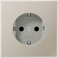 Jung ES1520N SCHUKO Steckdose o.Kralle LS Edelstahl