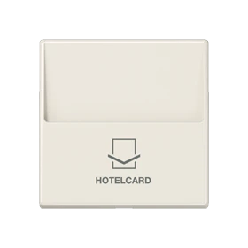 Jung Jung Hotelcard-Schalter weiß ohne Taster-Einsatz A 590 CARD