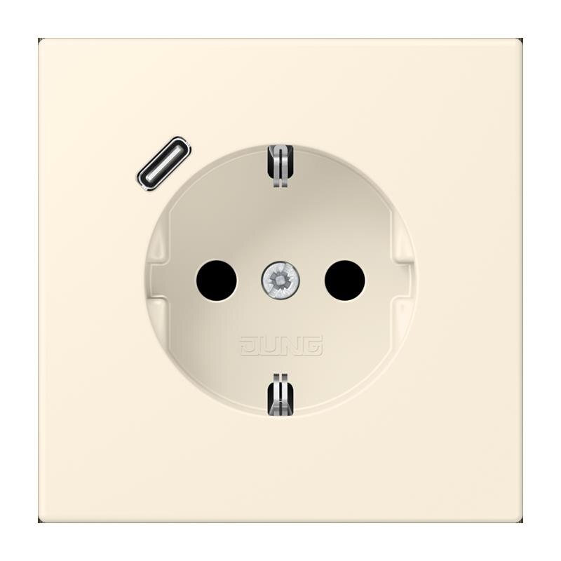 Jung Jung LC1520-18C245 SCHUKO-Steckdose mit USB Typ C LC4320B