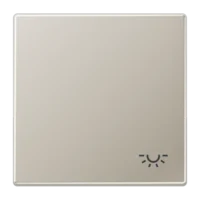 Jung Wippe Symbol LICHT Edelstahl für Taster ES 2990 L