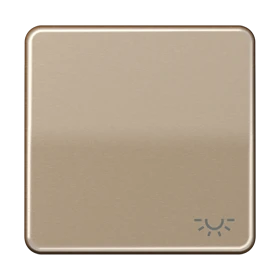 Jung Jung Wippe Symbol LICHT gold br für Taster CD 590 L GB