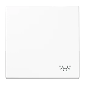 Jung Jung Wippe Symbol LICHT alpinweiß für Taster LS 990 L WW