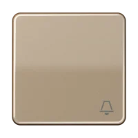 Jung Wippe Symbol KLINGEL gold für Taster CD 590 K GB
