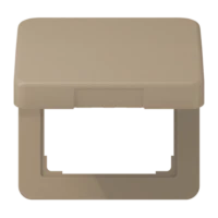 Jung Klappdeckel gold brz mit Abdeckung 50x50mm CD 590 KL GB