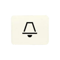 Jung Symbol weiß KLINGEL 33 K