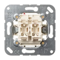 Jung Doppel-Taster 10AX 250V 2 Schließer 535 U