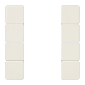 Jung Jung Tastensatz, 4-fach komplett LS 504 TSA