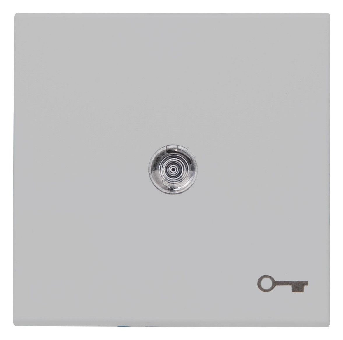 Kopp Kopp 490465004 HK07-Flächenwippe mit Linse und Symbol "Schlüssel" Farbe:grau matt