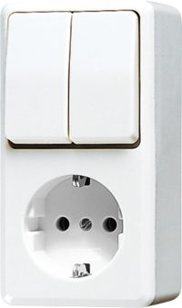 Jung SCHUKO-Steckdose 16A 250V, aws 675 A WW