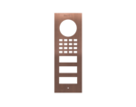 DoorBird D1102V Aufputz Frontblende – Bronze-Optik (PVD)